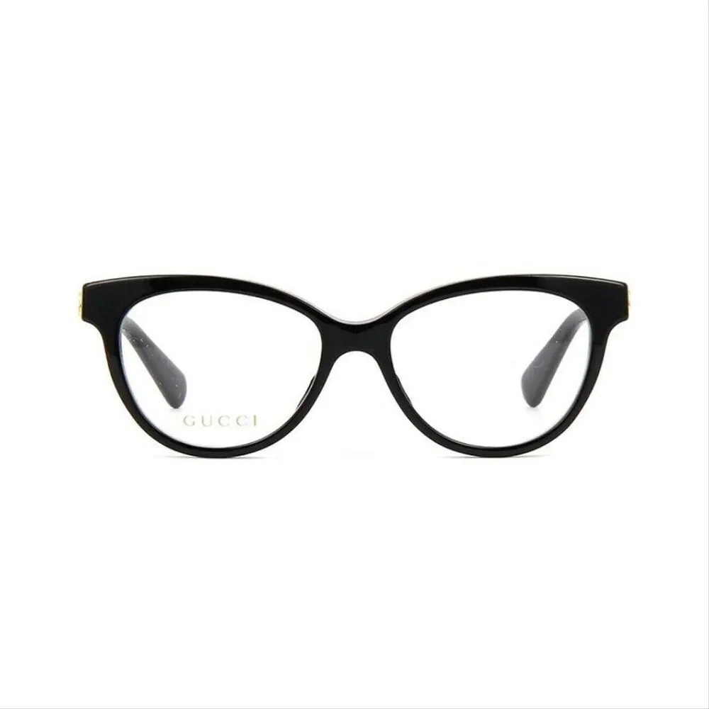 Gucci Logo Cat-Eye GG 0373O Eyeglasses 001 Black